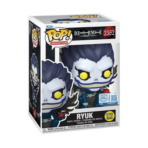Funko Pop! Animation: Death Note - Ryuk 2382 (GITD) - Entertainment Earth Exclusive