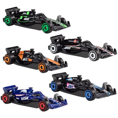 Hot Wheels: Formula 1 Die-Cast Vehicles 5-Pack