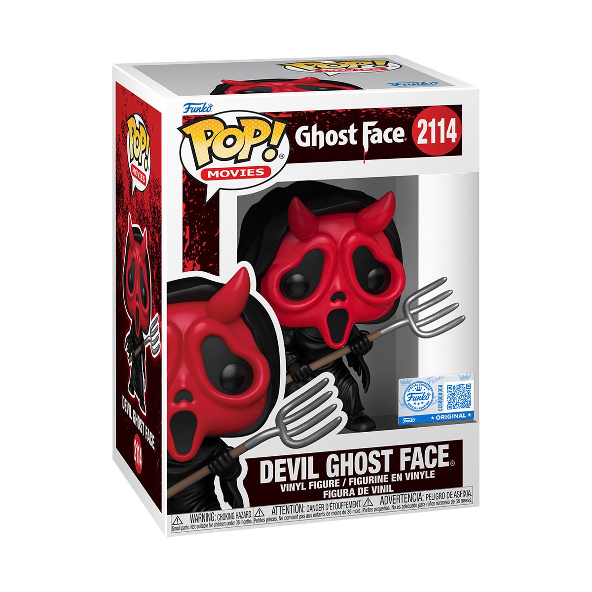 Funko Pop! Movies: Scream - Ghost Face 2114 (Entertainment Earth Exclusive)
