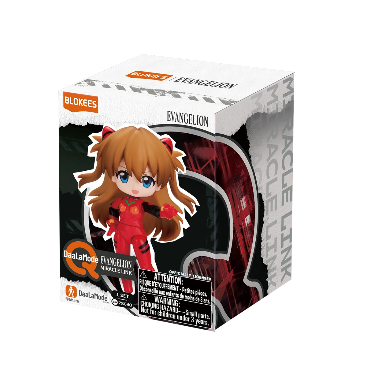 Blokees: Evangelion DaaLaMode Q Series Miracle Link Blind Box (Caja Misteriosa x 1 unidad)