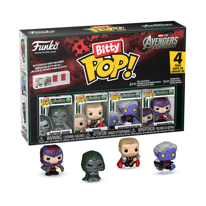 Funko Bitty Pop! Marvel Studios: Avengers Doomsday - 4pack (Doom)