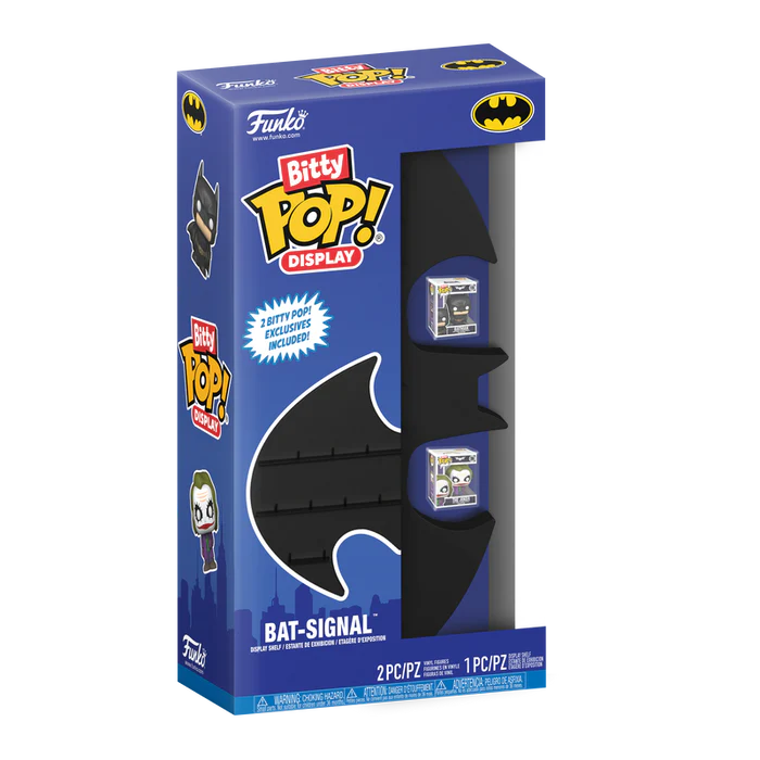 Funko BITTY Pop! DC Comics: Batman Signal- Estante exhibidor