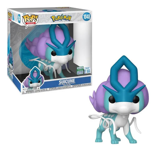 Funko Pop! Pokemon: Suicune 1048 - 2025 WonderCon Comic Con - Amazon Exclusive (10 pulgadas)