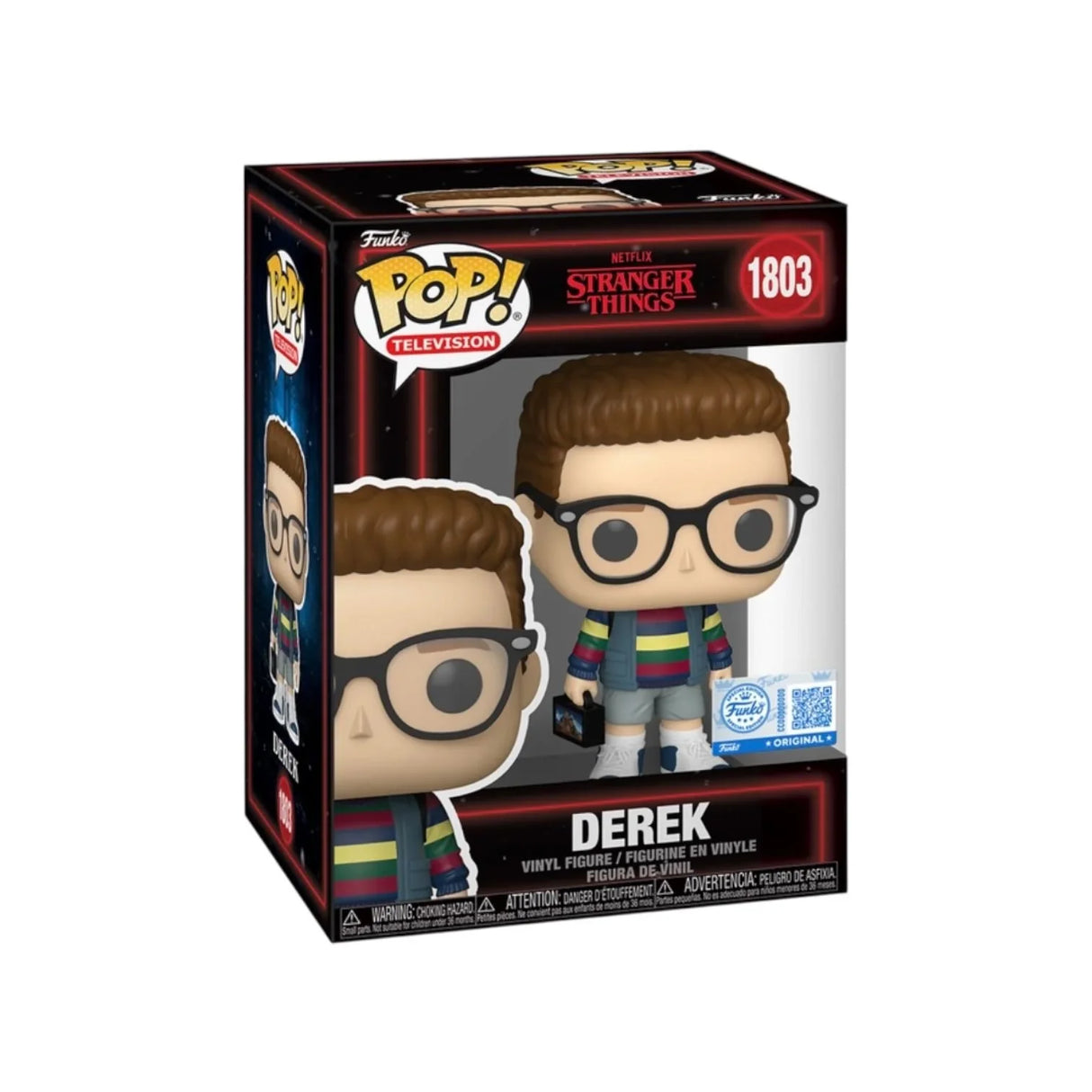 Funko Pop! Television: Stranger Things (Season 5) - Derek 1803 - Specialty Series
