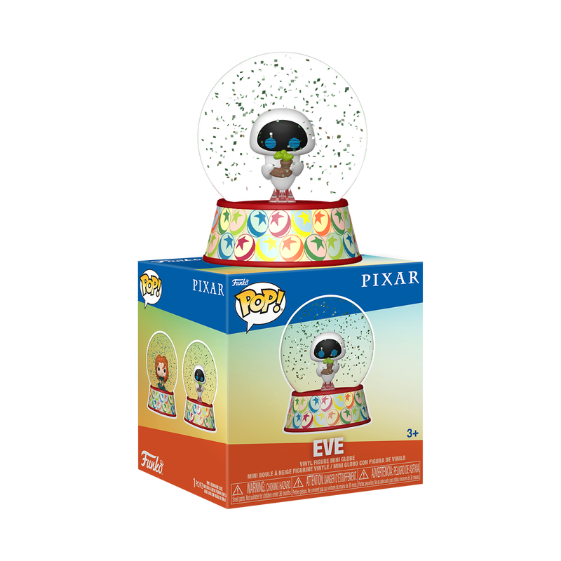 Funko Pop! Mini Globe Glitter Disney Pixar - Eve (x unidad)