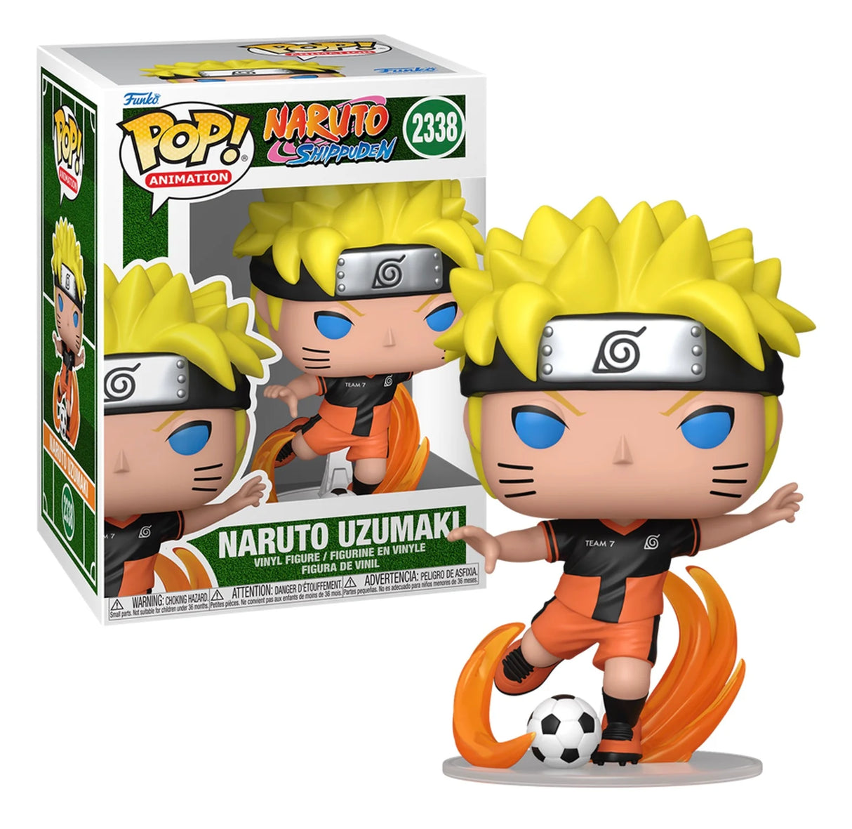 Funko Pop! Anime: Naruto | Soccer - Naruto Uzumaki 2338