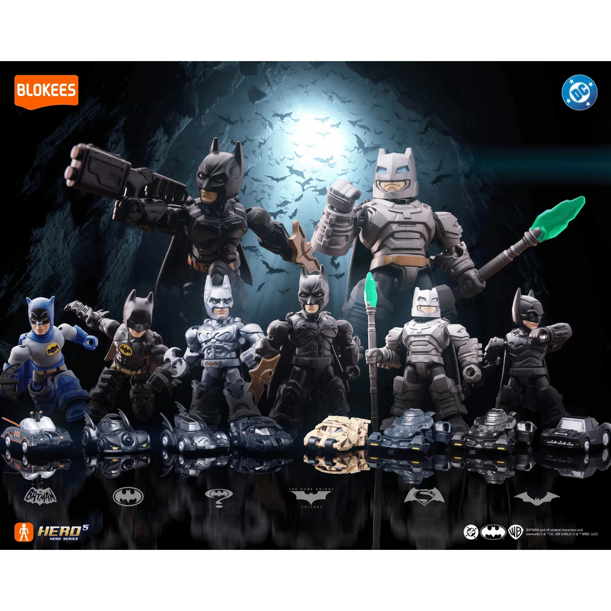 Blokees: DC - Batman Defender Version 01 Blind Box (Caja Misteriosa x 1 unidad)