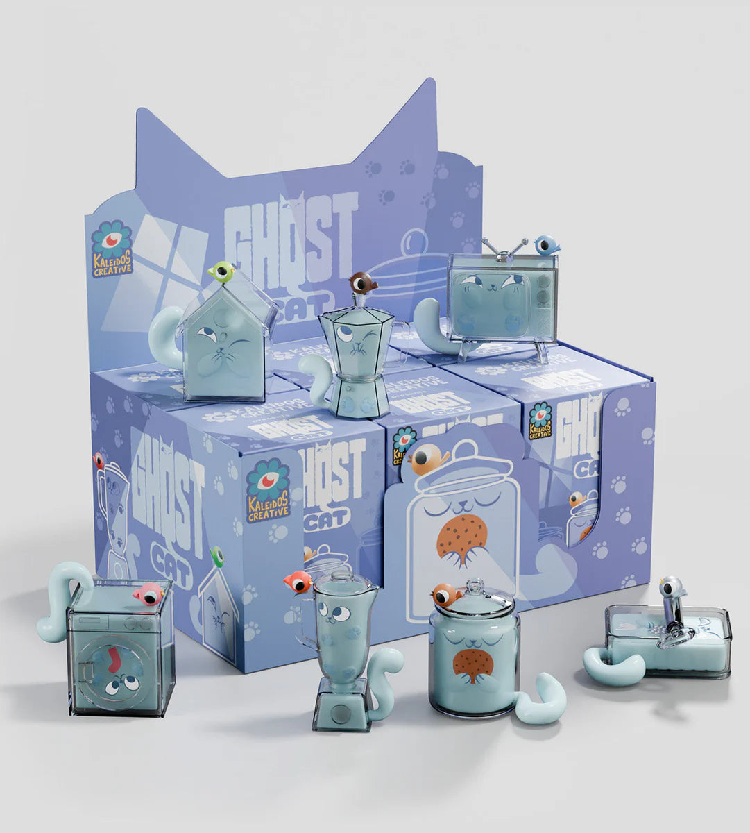 Kaleidos Creative: Ghost Cat - Caja Misteriosa x 1 unidad