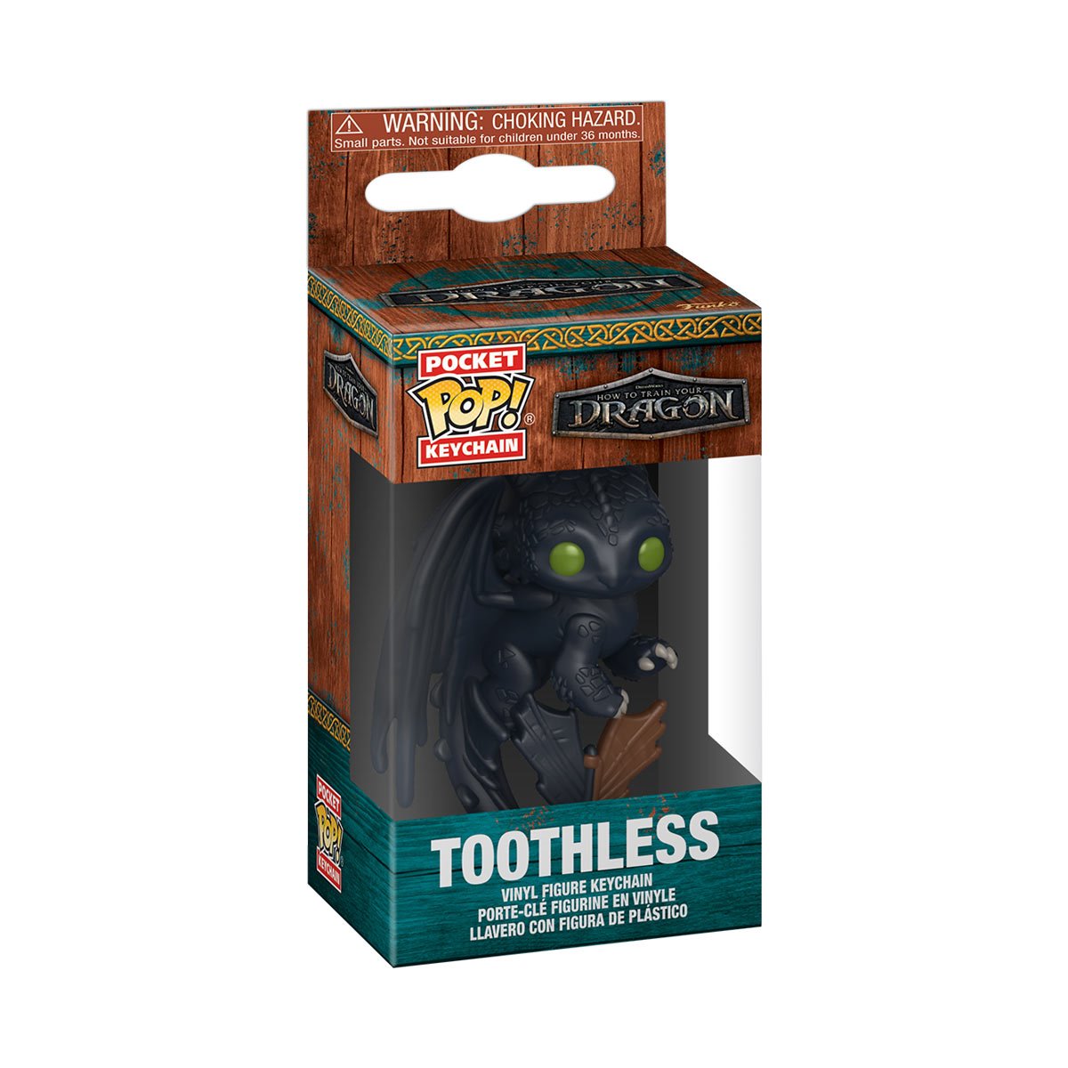 Funko Pop! Keychain: How to Train Your Dragon Live Action - Toothless