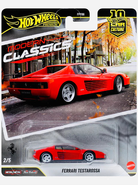 Hot Wheels: Car Culture 2026 - Modern Classics - Ferrari Testarossa