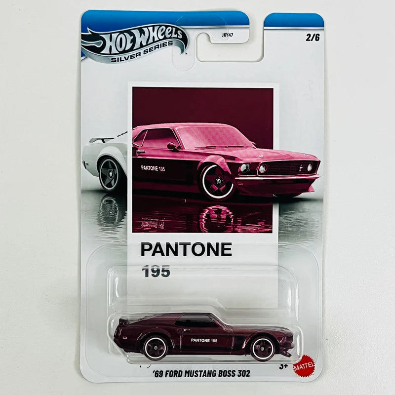 Hot Wheels: Silver Series | Pantone Sunset - Pantone 69 Ford Mustang Boss 302