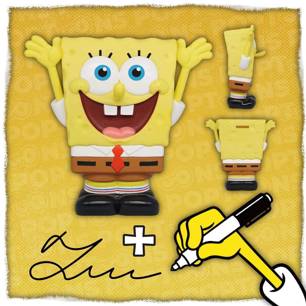 Monogram - Alcancia: SpongeBob + Firma