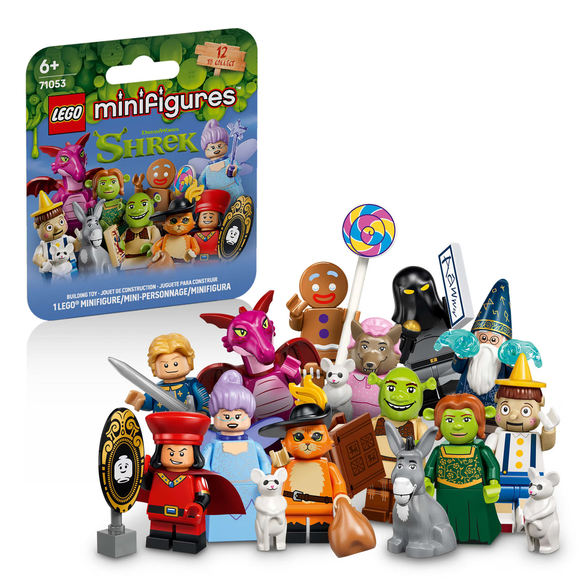 Lego: Minifigures Shrek - Blind Box (x unidad)