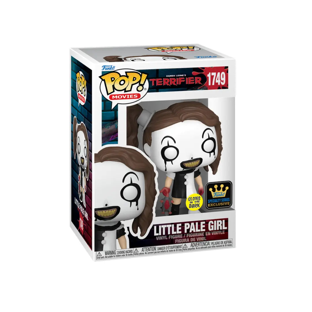 Funko Pop! Movies: Terrifier - Little Pale Girl 1749 - Specialty Series (GITD)
