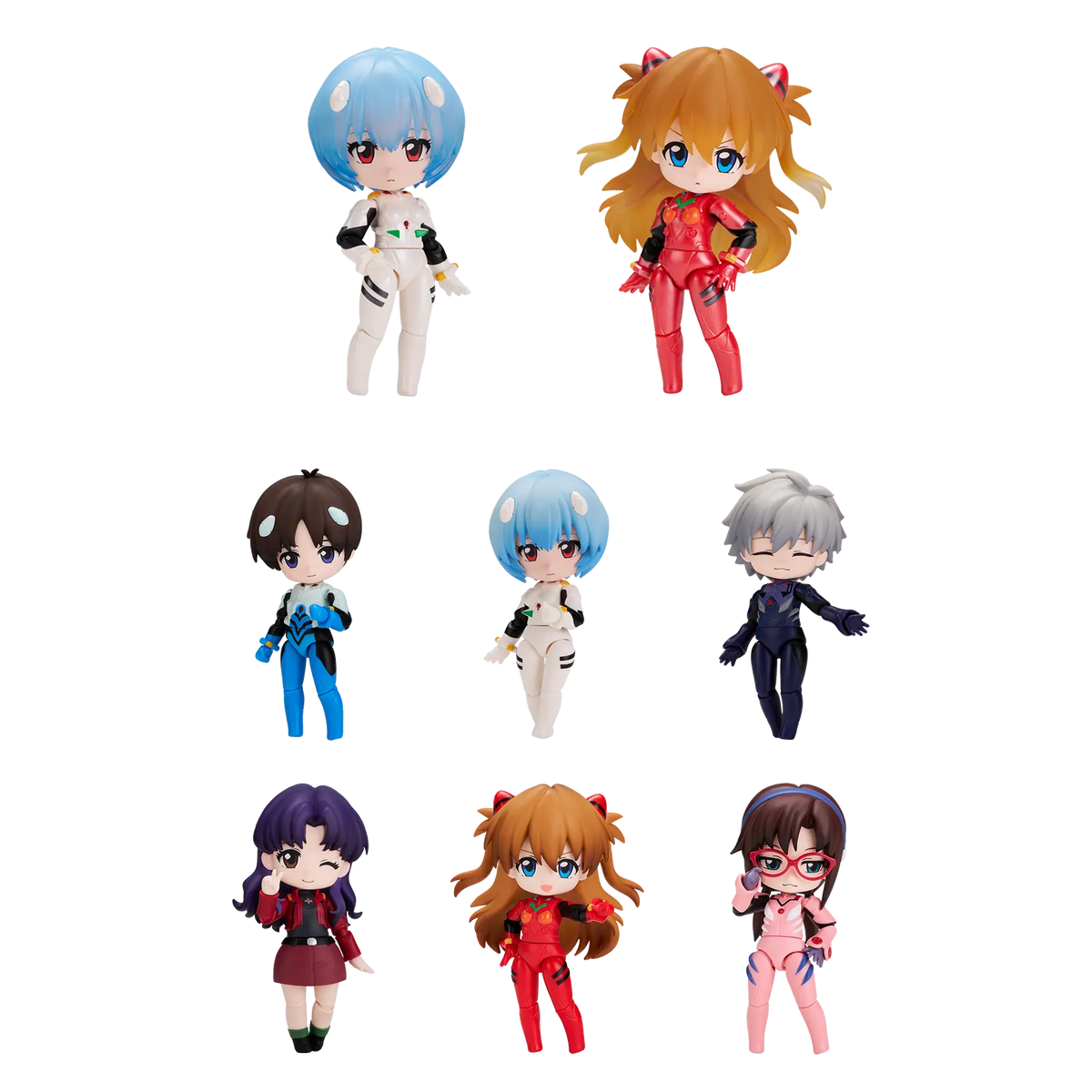 Blokees: Evangelion DaaLaMode Q Series Miracle Link Blind Box (Caja Misteriosa x 1 unidad)