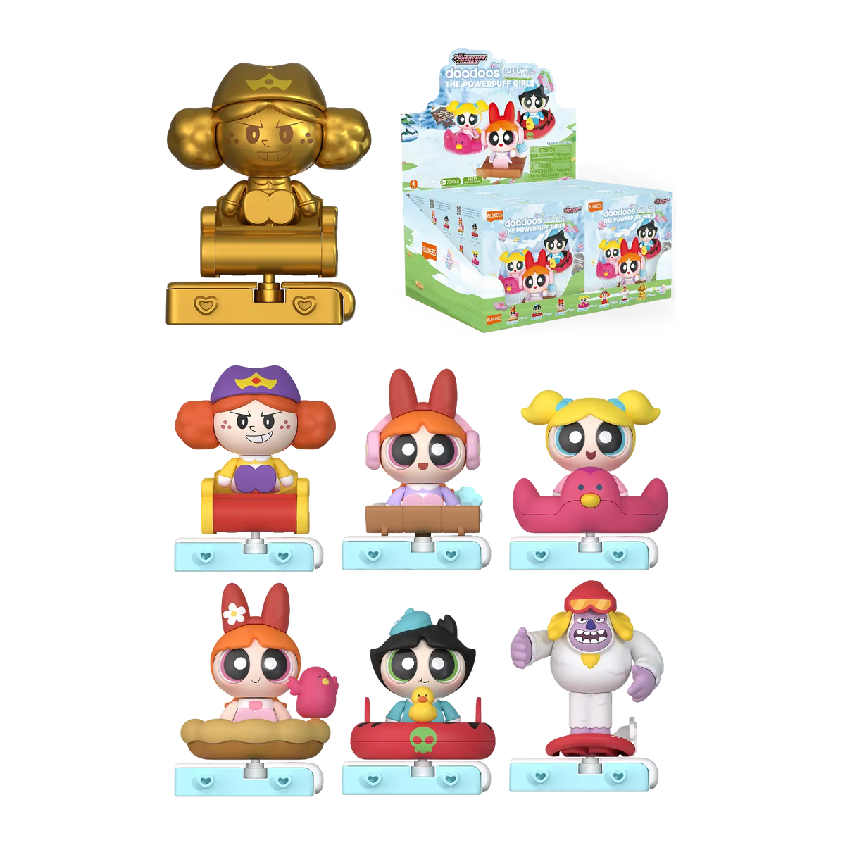 Blokees: The Powerpuff Girls - Daadoos Nest Series - Operation Snow Fluffy - Blind Box (x unidad)