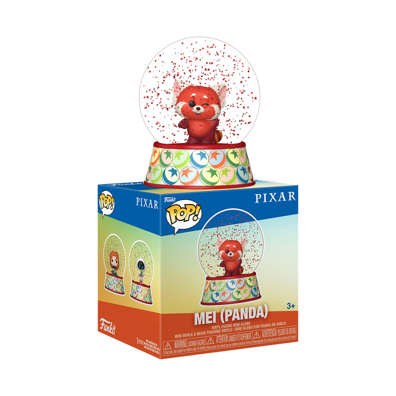 Funko Pop! Mini Globe Glitter Disney Pixar - Mei Panda (x unidad)