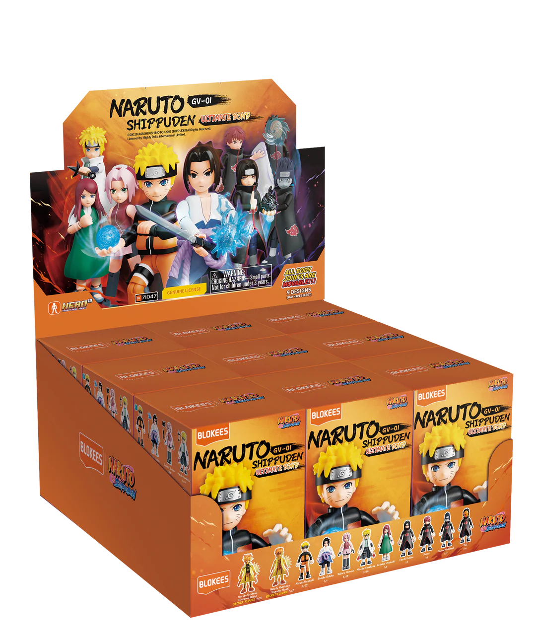 Blokees: Naruto Ultimate Bond Galaxy Version 1 Blind Box (Caja Misteriosa x 1 unidad)