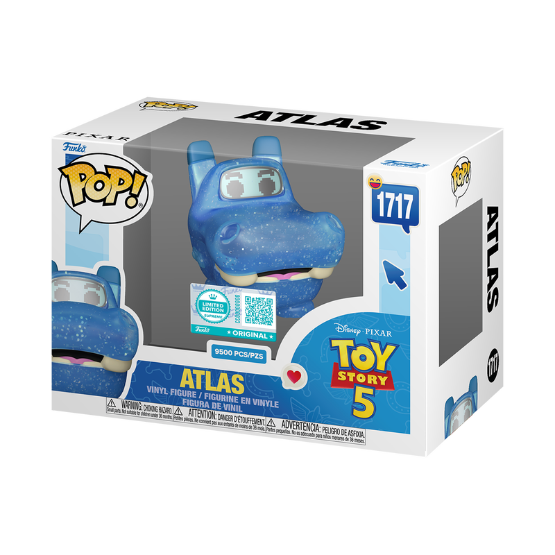 Funko Pop! Disney Pixar: Toy Story 5 - Atlas 717 - Limited Edition