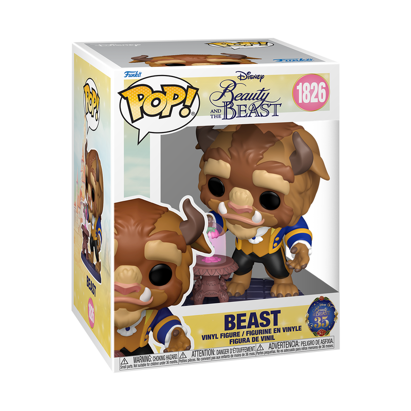 Funko Pop! Disney: Beauty and the Beast - Beast 1826 (Premium)