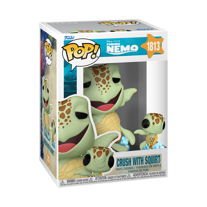 Funko Pop! Disney: Finding Nemo - Crush with Squirt 1813