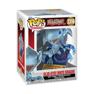 Funko Pop! Anime: Yu-Gi-Oh! - Blue-Eyes White Dragon Card Premium 2316