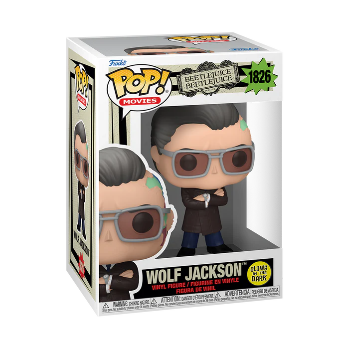 Funko Pop! Movies: Beetlejuice 2 - Wolf Jackson (Glow) 1826