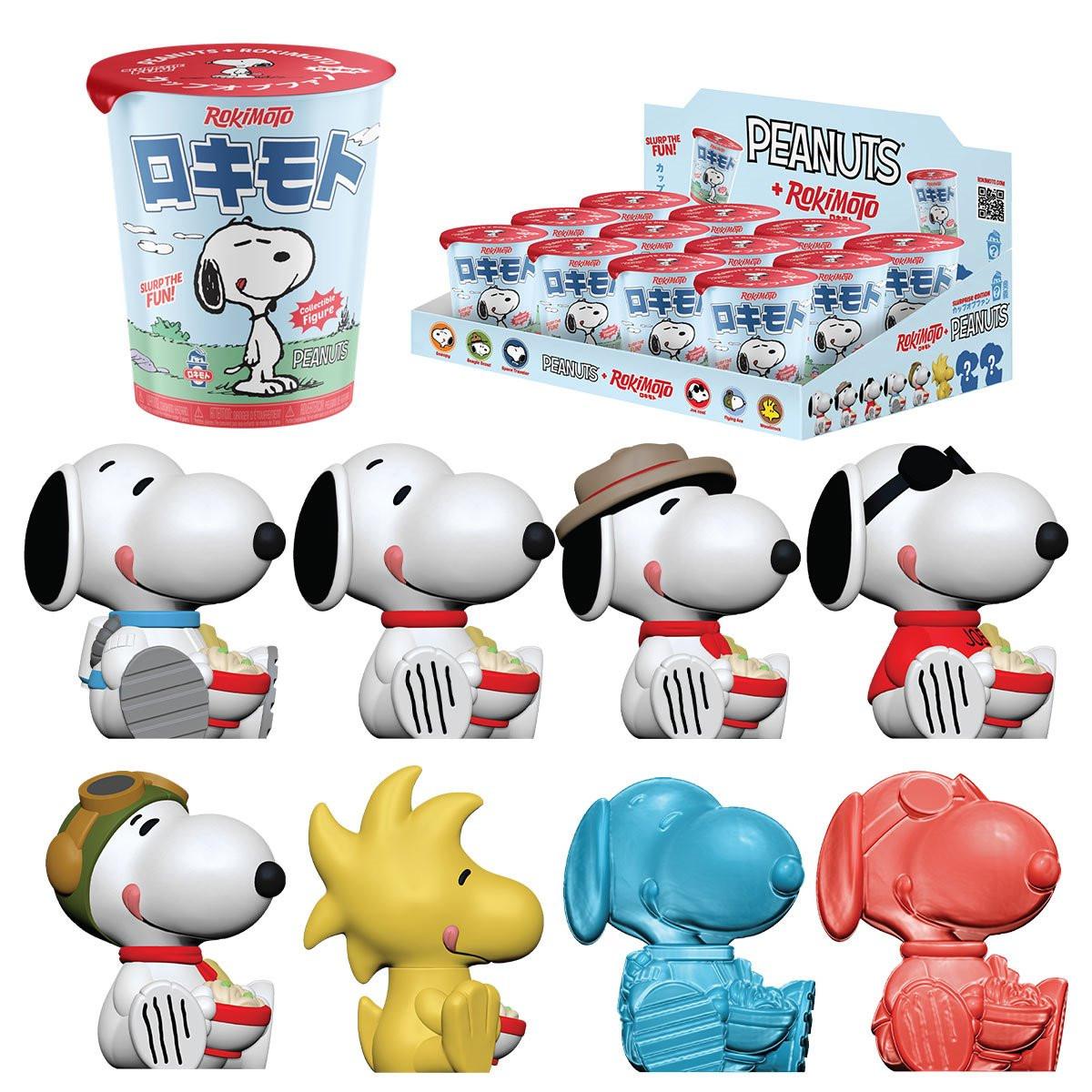 Rokimoto - Peanuts Cup Mystery Vinyl Figure Wave 2 (x unidad)