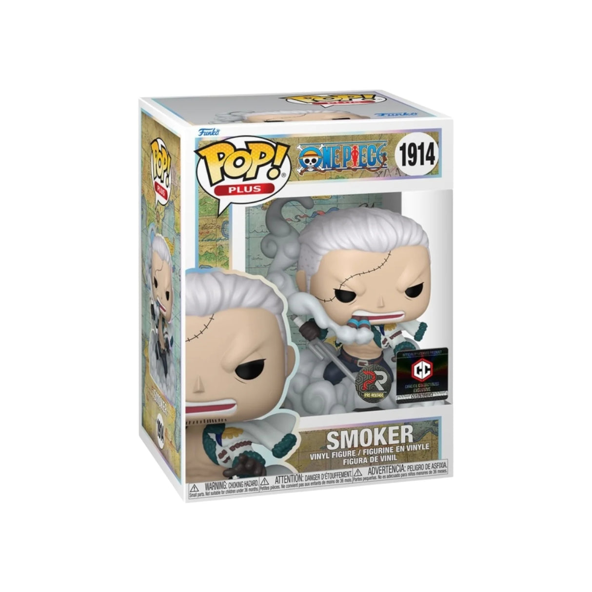 Funko Pop! Anime: One Piece - Smoker 1914 - Chalice Collectibles (PLUS)