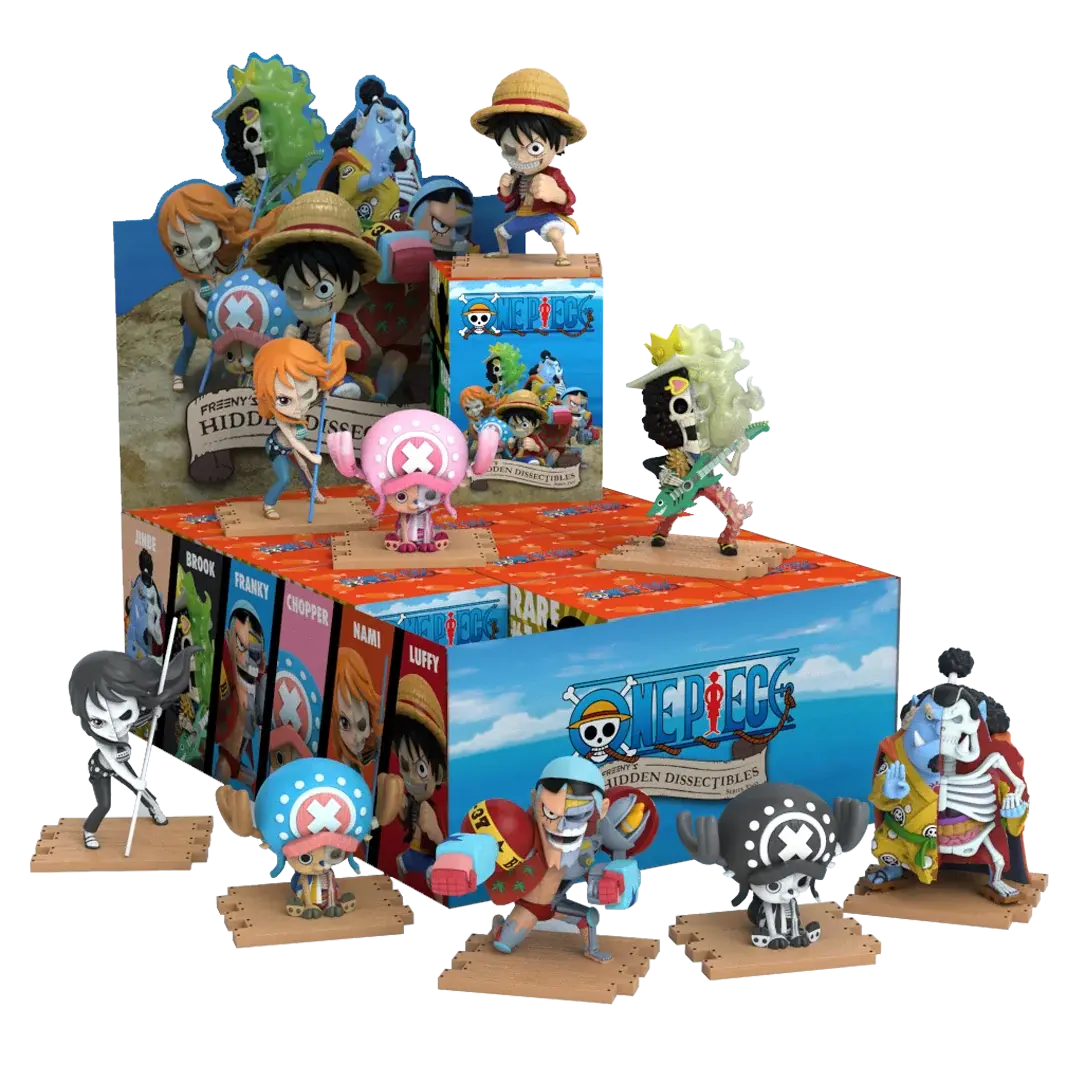 Mighty Jaxx: Freeny's Hidden Dissectibles - One Piece: One Piece Series 2 (x unidad)