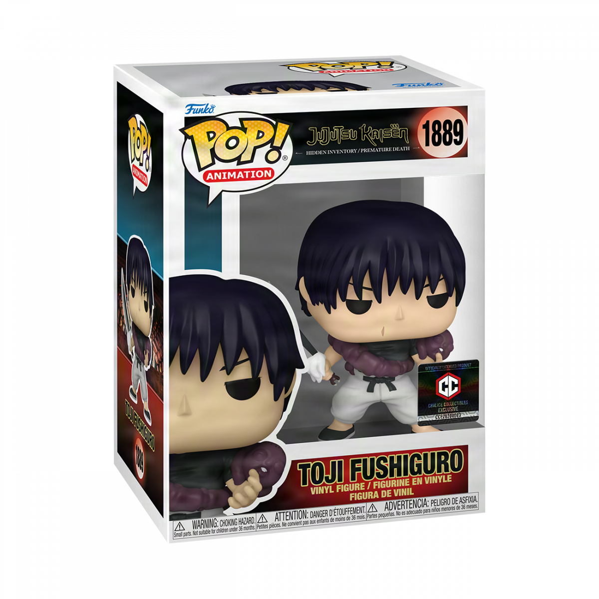 Funko Pop! Anime: Jujutsu Kaisen - Toji Fushiguro 1889 - Chalice Collectibles