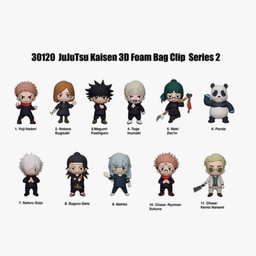 Monogram: Figural Bag Clip - Anime: Jujutsu Kaisen (Blind Bag) (1 unidad)