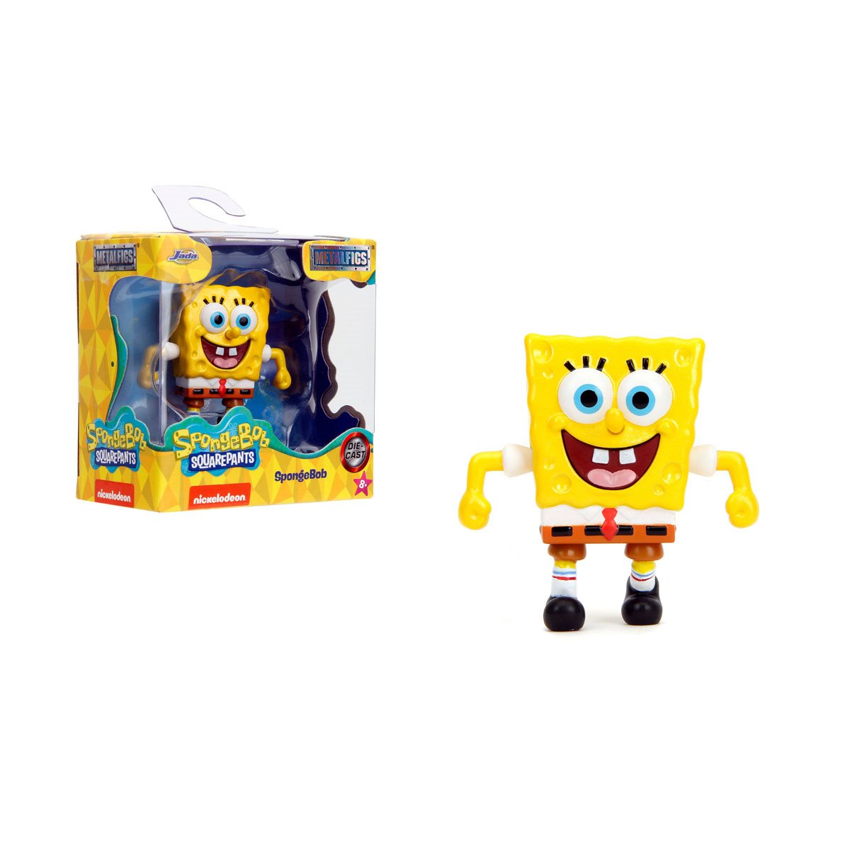 Mini Figura - Bob esponja + Firma