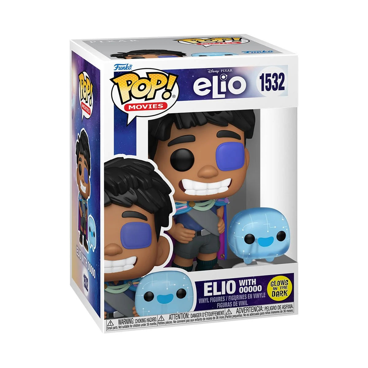 Funko Pop! Disney: Elio - Elio with 00000 1532 Glow-in-the-Dark