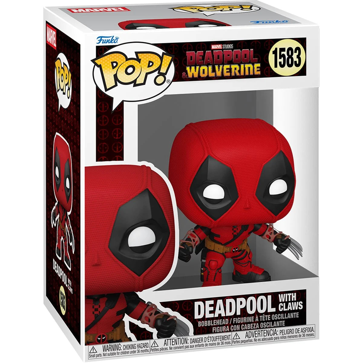 Funko Pop! Marvel: Deadpool & Wolverine - Deadpool with Claws 1583