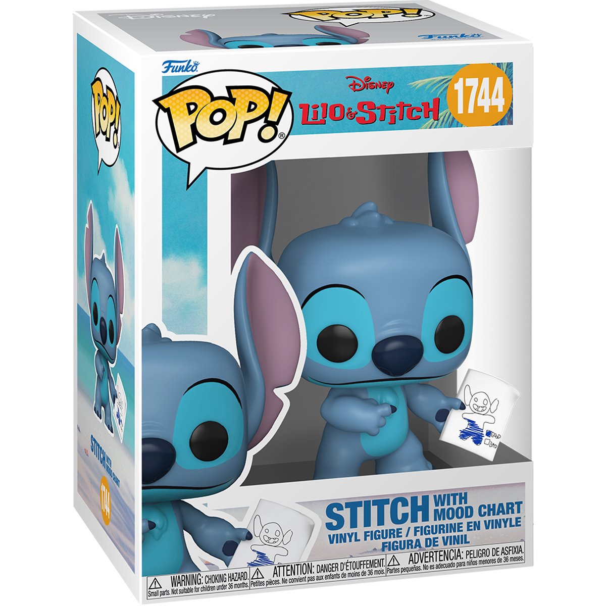 Funko Pop! Disney: Lilo & Stitch - Stitch with Mood Chart 1744