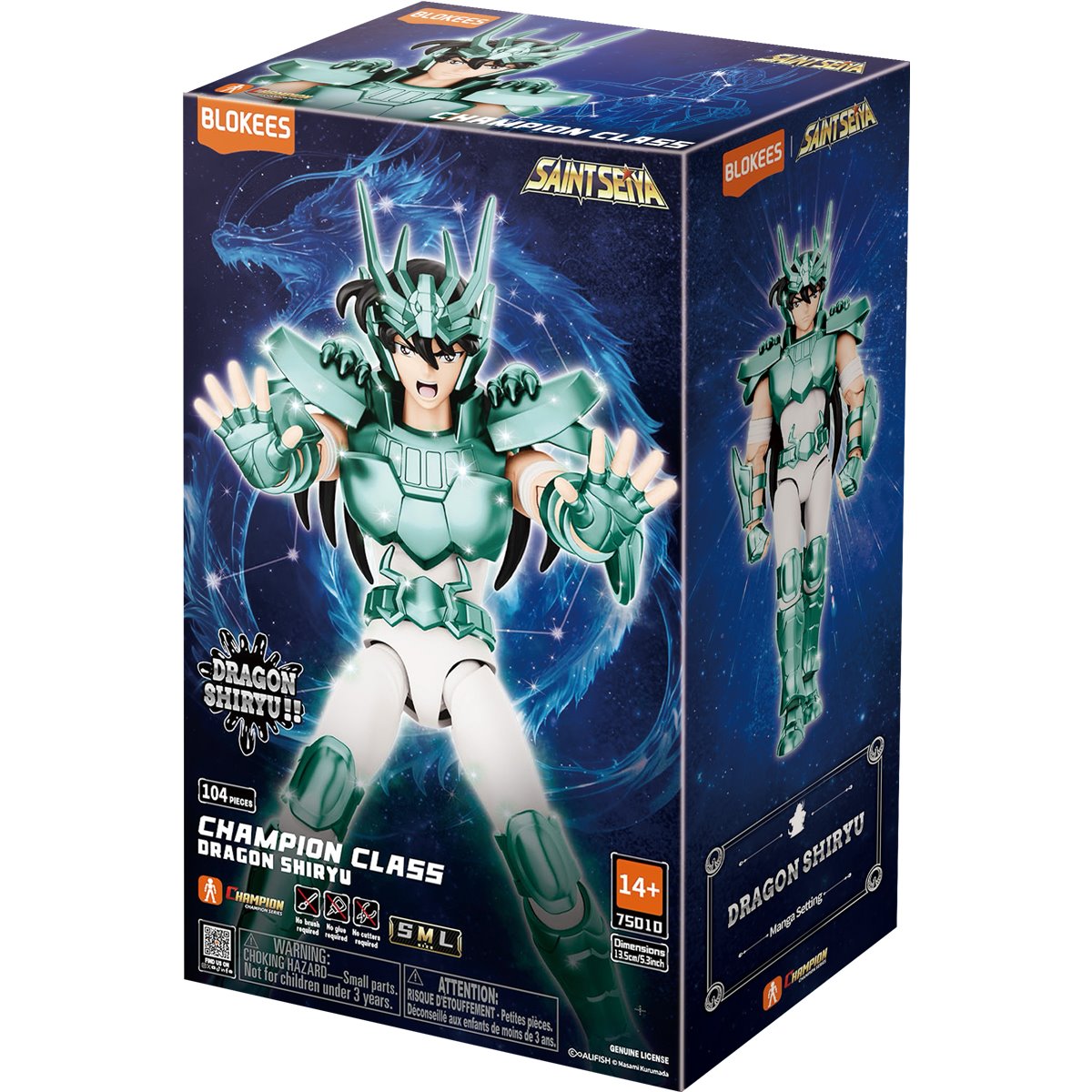 Blokees: Model Kit - Saint Seiya: Dragon Shiryu Champion Class 09