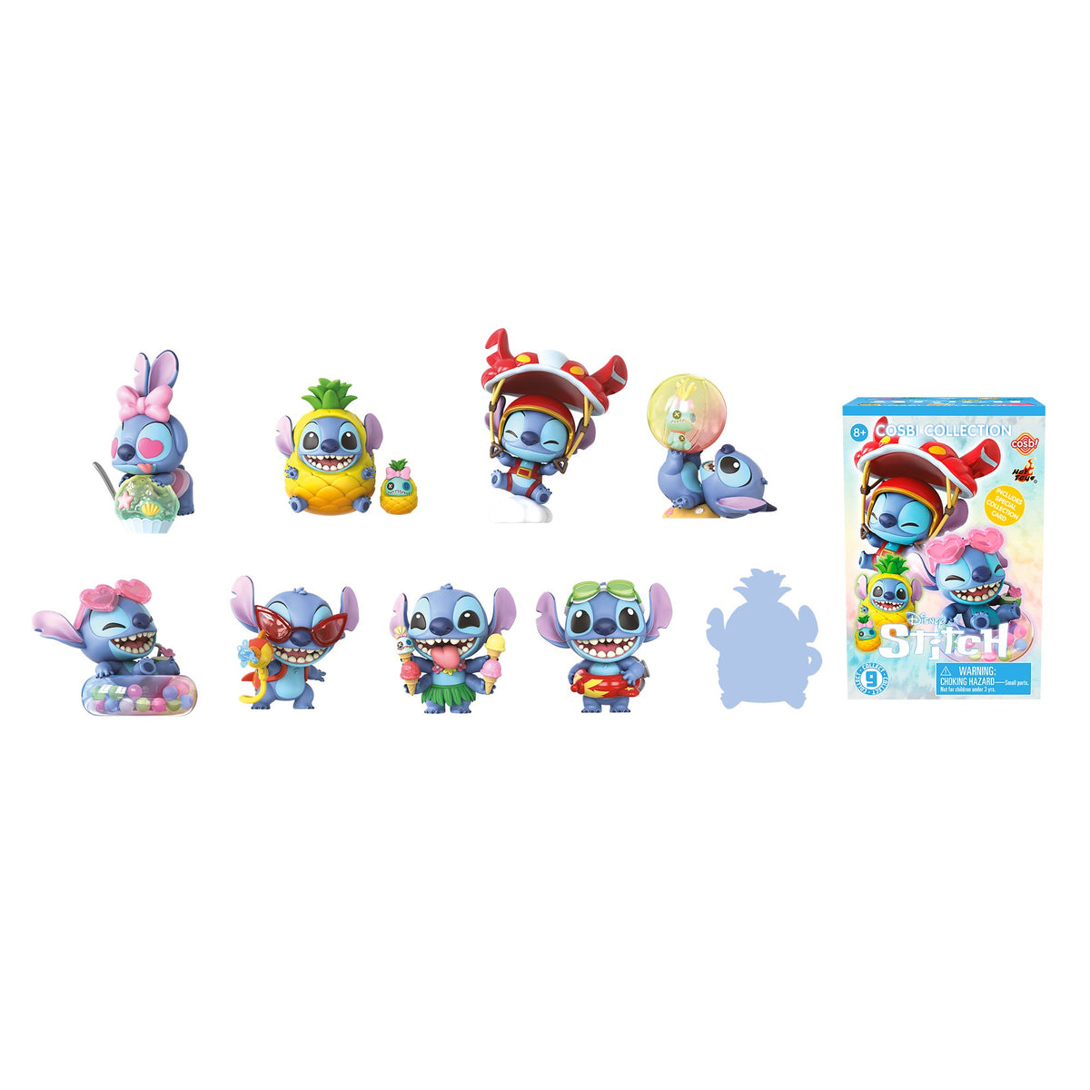 Hot Toys | Cosbi (Bobble Head) - Lilo & Stitch Holiday Series (Blind-Box Mini-Figure) x unidad