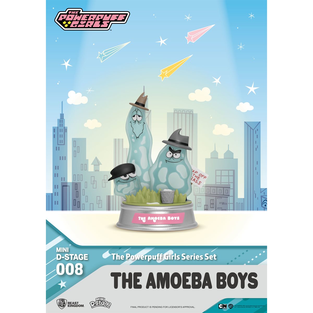 Beast Kingdom: The Powerpuff Girls Mini D-Stage Statue (THE AMOEBA BOYS)