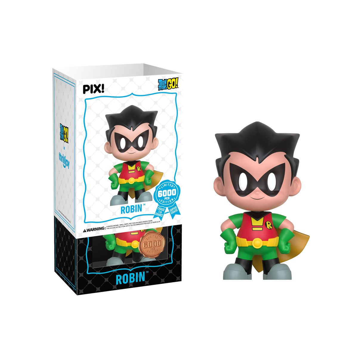 ThrillJoy Pix! Teen Titans Go! - Robin (Modelo aleatorio)