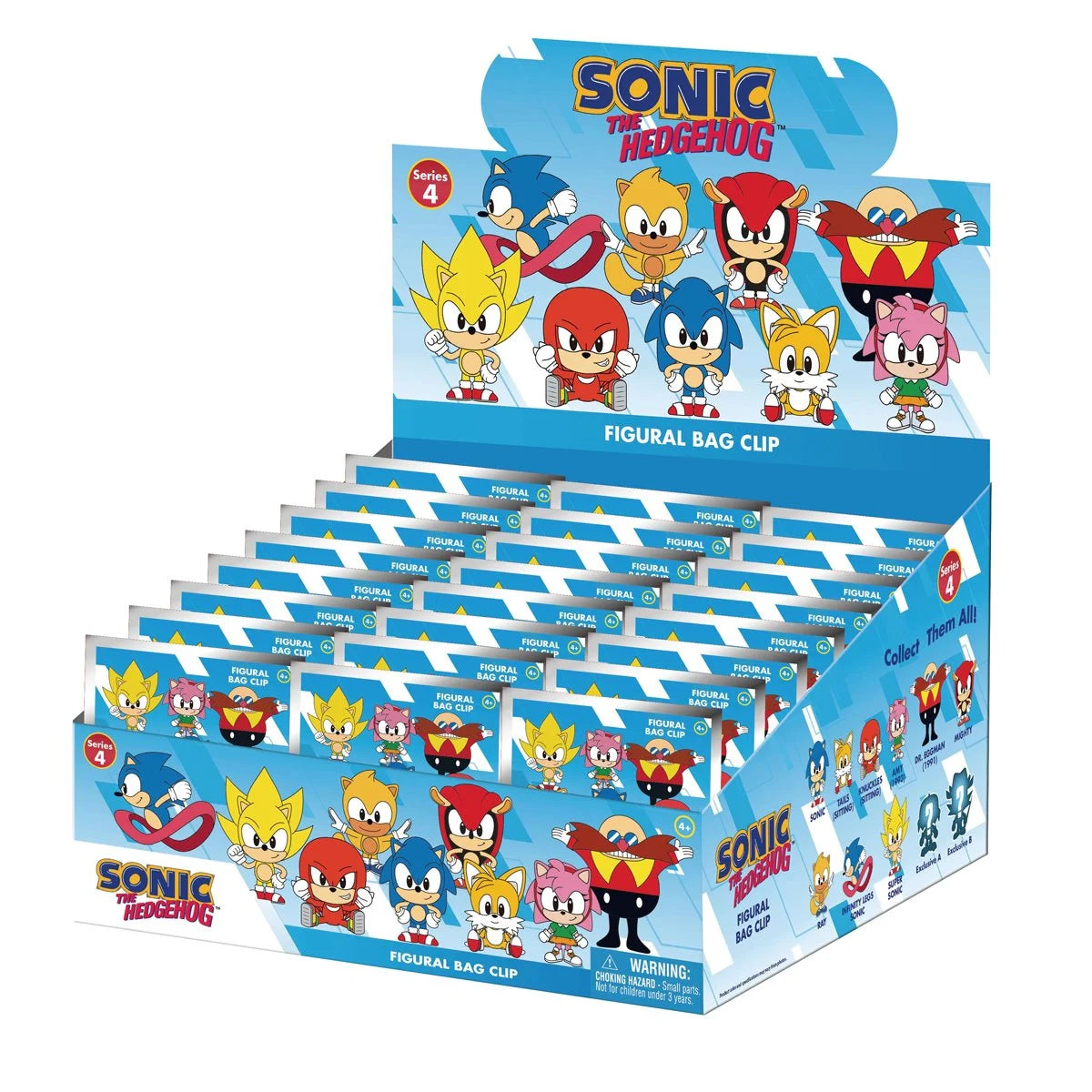 Monogram: Bag Clip - Llavero - Sonic the Hedgehog Series 4 (x unidad)