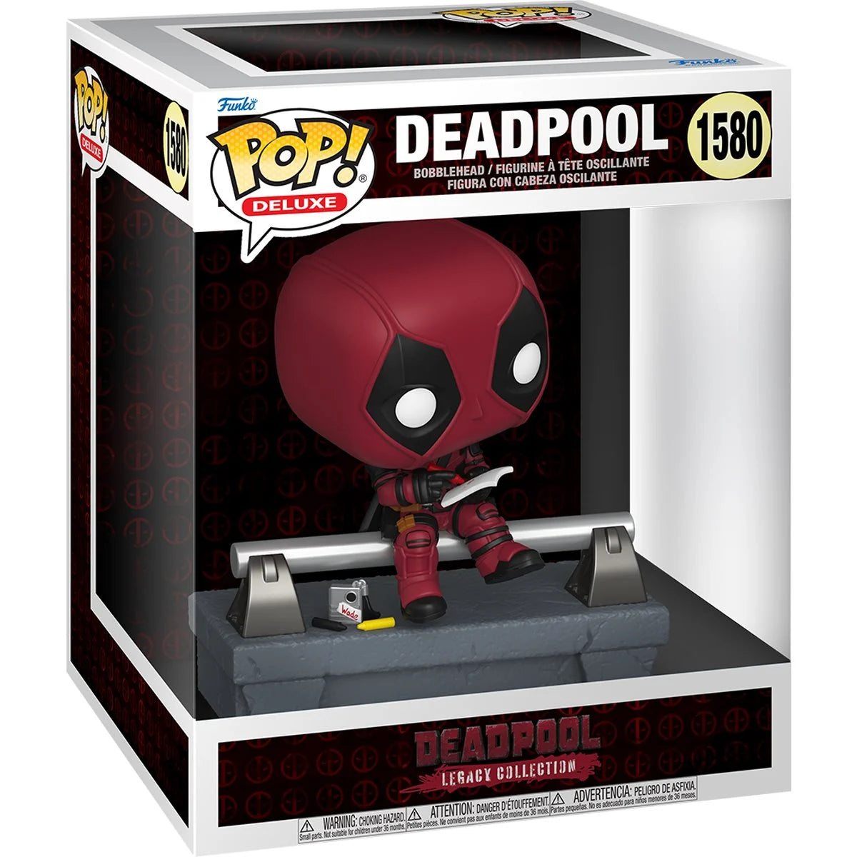 Funko Pop! Marvel: Deadpool 2 - Deadpool on Bridge 1580 (DELUXE)