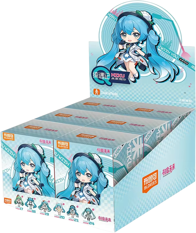 Blokees: Hatsune Miku DaaLaMode Q Series Miku With You Blind Box (Caja Misteriosa x 1 unidad)