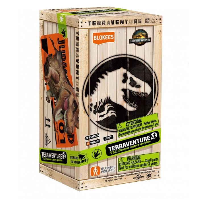 Blokees: Jurassic World - Terraventure Surprise Dinasaur Blind Box (Caja Misteriosa x 1 unidad)