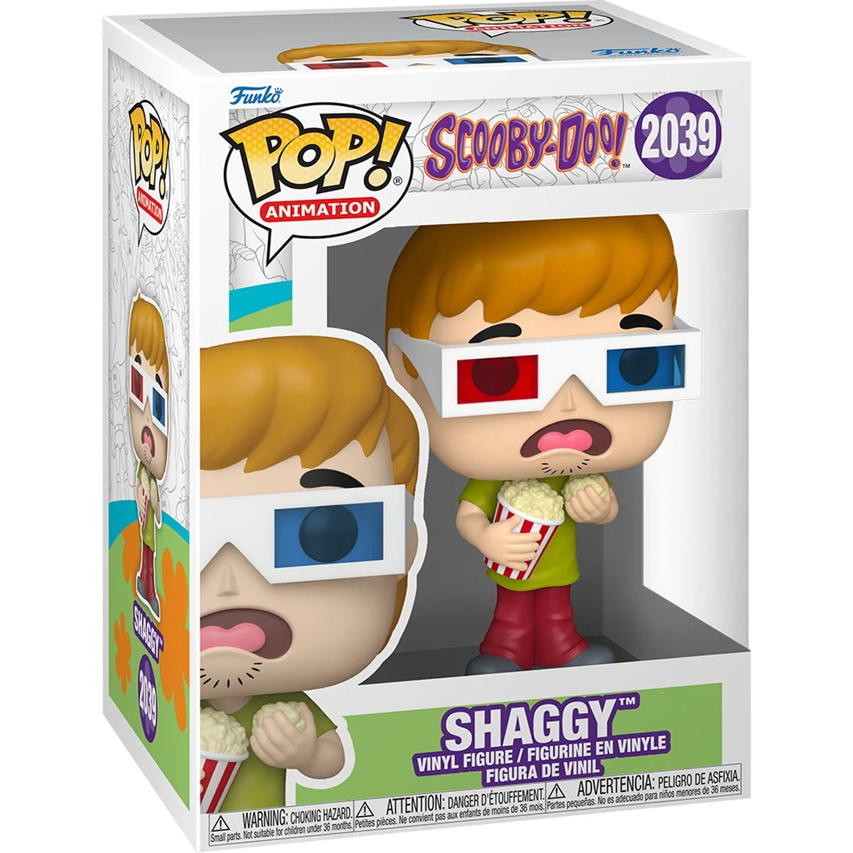 Funko Pop! Animation: Scooby-Doo - Shaggy with Popcorn 2039