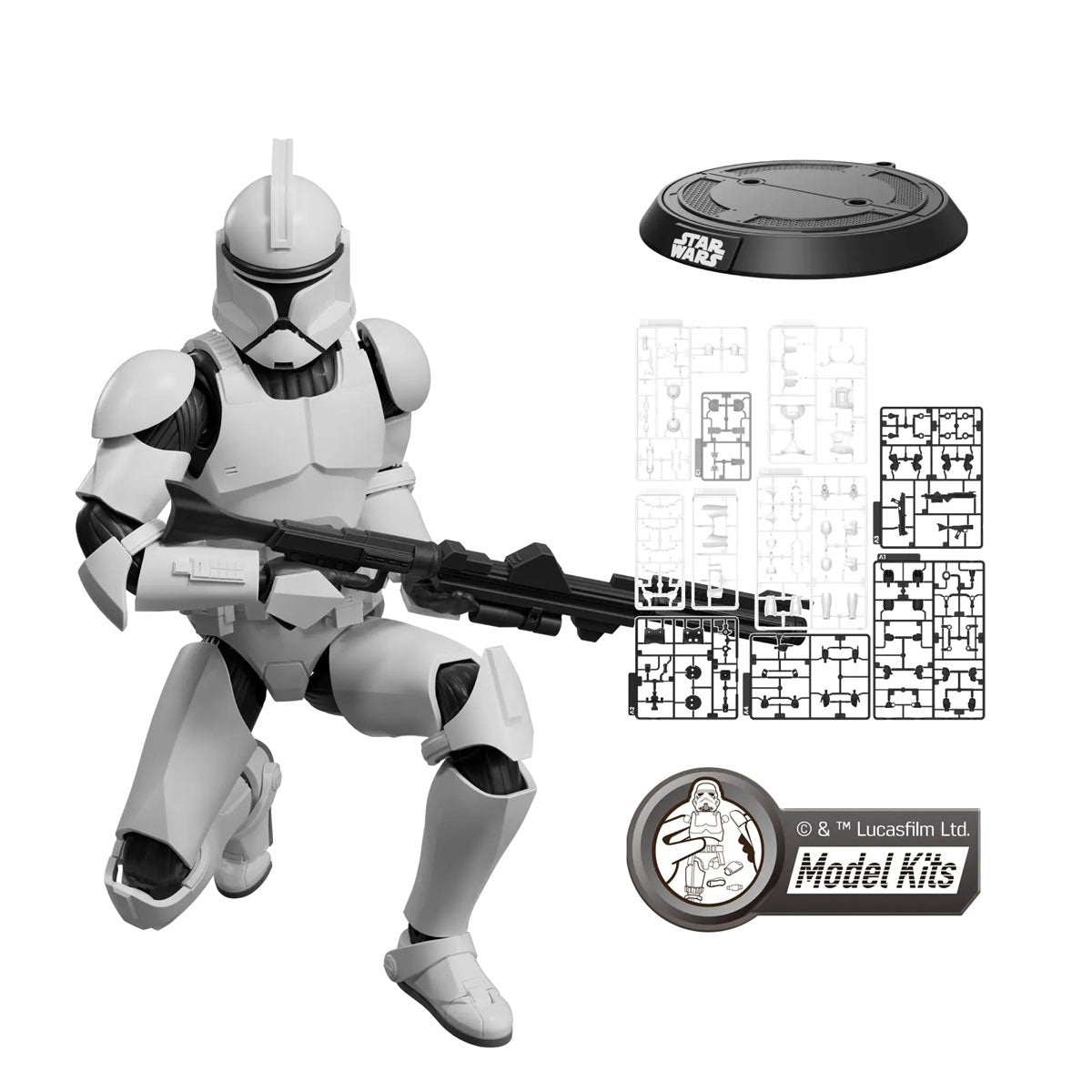 Blokees: Star Wars: Attack of the Clones - Clone Trooper Champion Class 07 (Model Kit)