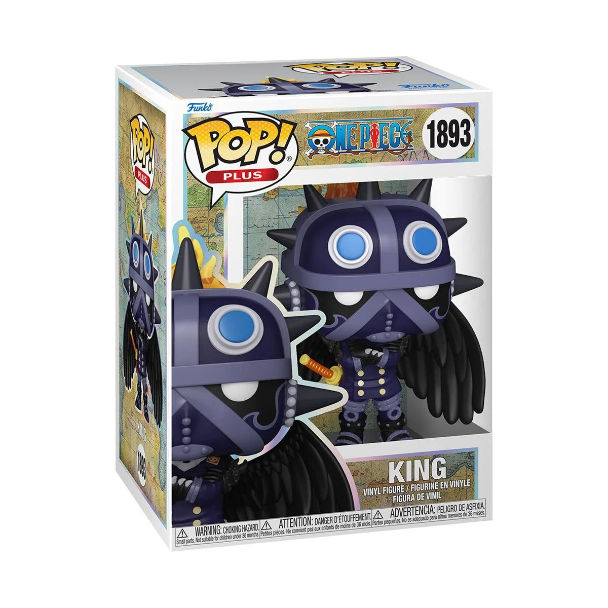 Funko Pop! Anime: One Piece - King 1893 (PLUS)