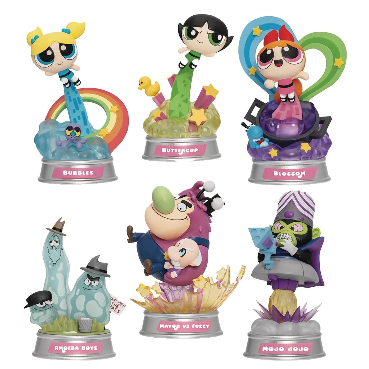 Beast Kingdom: The Powerpuff Girls Mini D-Stage Statue Blind Box( X Unidad)
