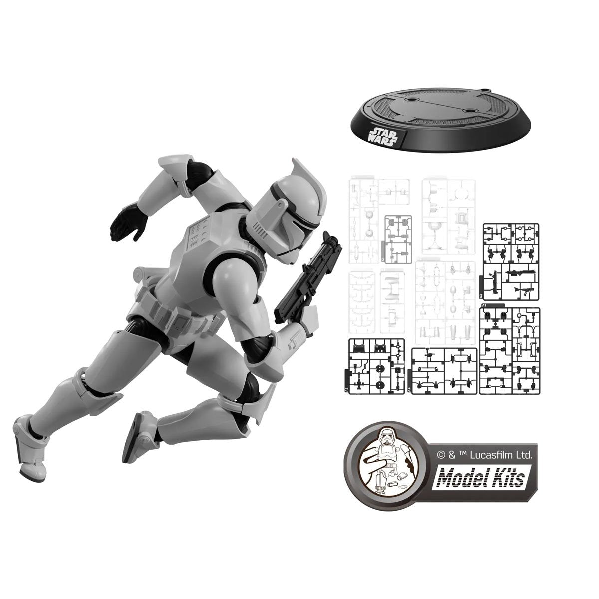 Blokees: Star Wars: Attack of the Clones - Clone Trooper Champion Class 07 (Model Kit)