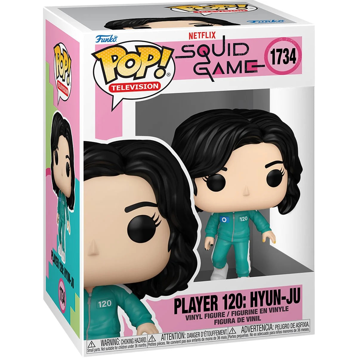 Funko Pop! Television: Squid Game - Player 120: Hyun-Ju 1734